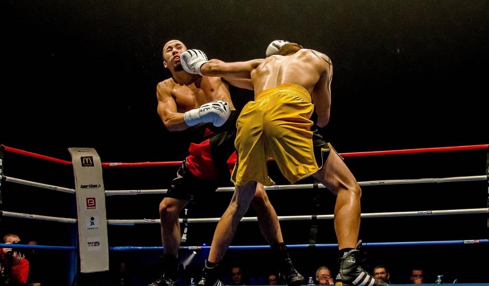 Combat de boxe — Stade Poitevin Boxe